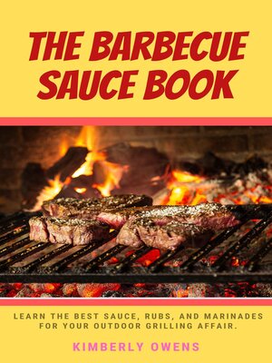cover image of THE BARBECUE SAUCE BOOK